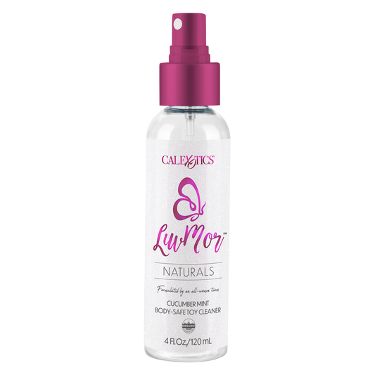Luv Mor Naturals Cucumber Mint Body Safe Toy Cleaner - Just for you desires