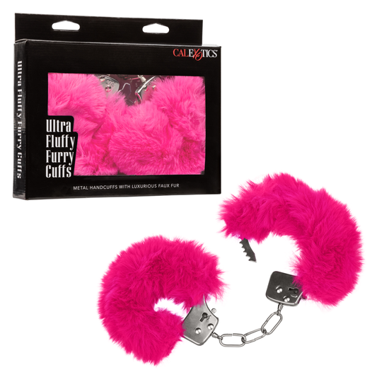 Ultra Fluffy Furry Cuffs Pink - Just for you desires