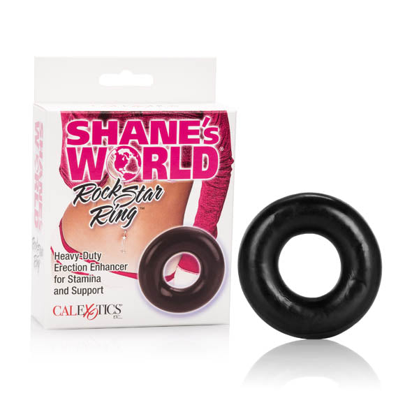 Shane's World Rock Star Ring Black - Just for you desires