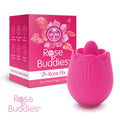 Skins Rose Buddies - The Rose Flix - Pink USB Rechargeable Flicking Rose Stimulator - Just for you desires