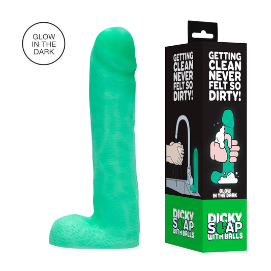 S-LINE Dicky Soap With Balls - Glow - Just for you desires