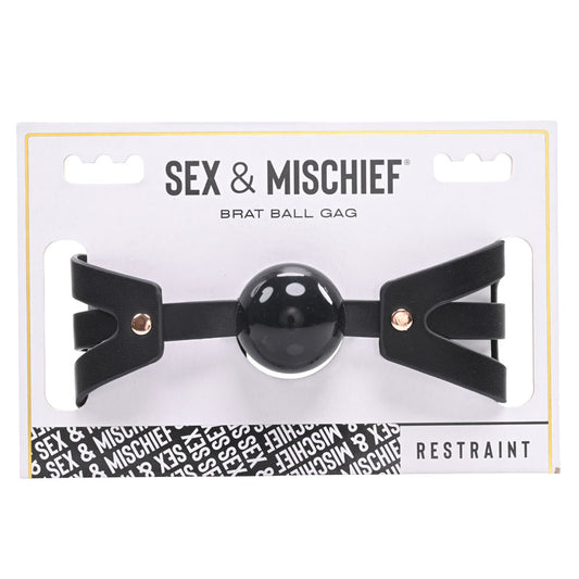 Sex & Mischief Brat Ball Gag - Just for you desires