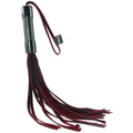Sex & Mischief Enchanted Flogger - Red/Black Flogger Whip - Just for you desires