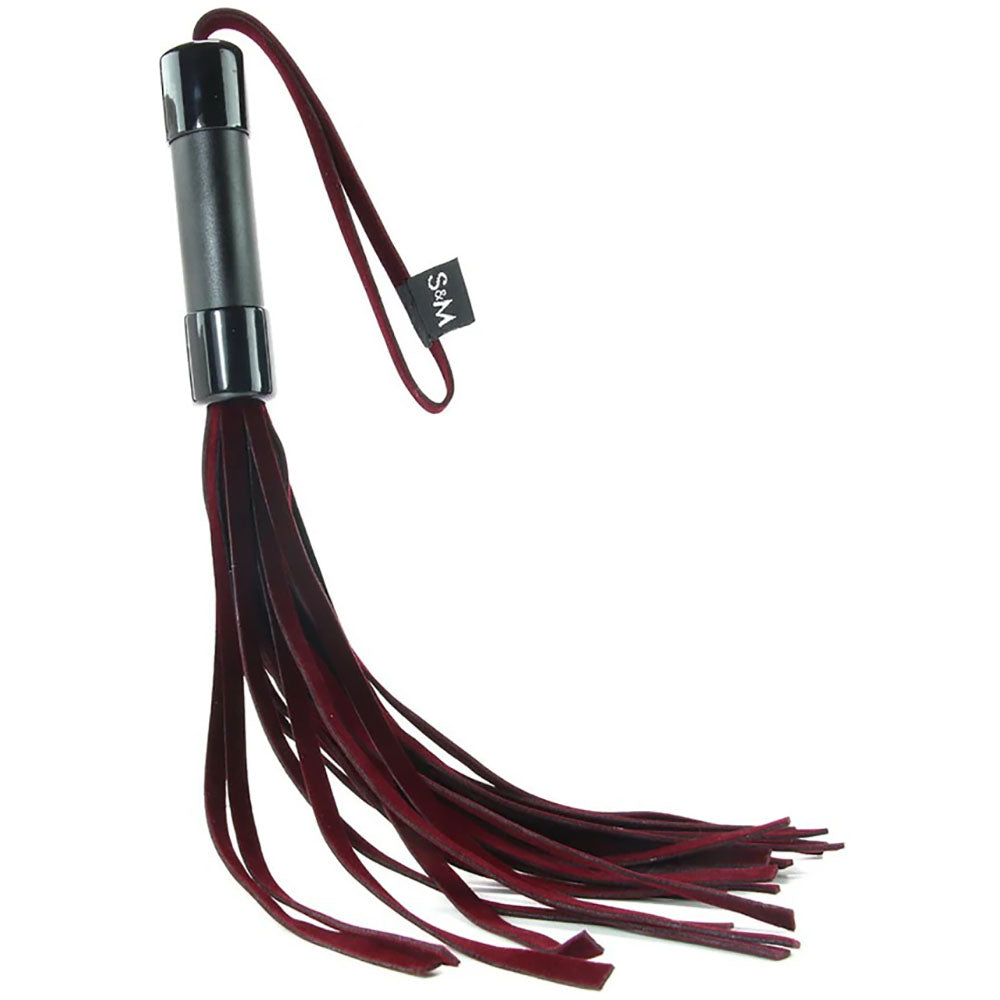 Sex & Mischief Enchanted Flogger - Red/Black Flogger Whip - Just for you desires