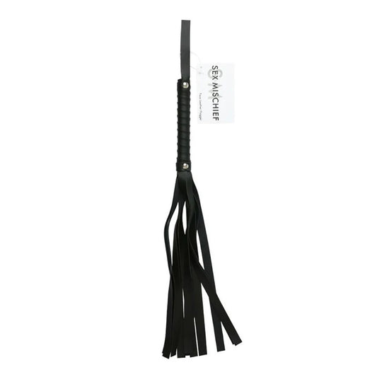 Sex & Mischief Faux Leather Flogger - Just for you desires