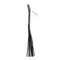 Sex & Mischief Mahogany Flogger - 76 cm Flogger Whip with Wooden Handle - Just for you desires