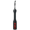 Sex & Mischief XOXO Paddle - Black - Black Paddle - Just for you desires