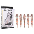 Sex & Mischief Brat Sensory Fingertips - Rose Gold - Set of 5 - Just for you desires