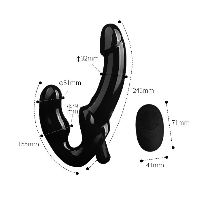 Naked Strapless strapon - Just for you desires