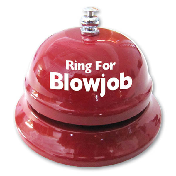 Ring For Blowjob Table Bell - Just for you desires