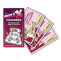 Triple-X Vouchers - Set of 10 Vouchers - Just for you desires
