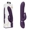 VIVE Nari - Purple - Purple 24.1 cm USB Rechargeable Rabbit Vibrator - Just for you desires