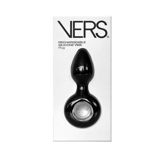 VERS Rechargeable Silicone Plug Vibe - Just for you desires