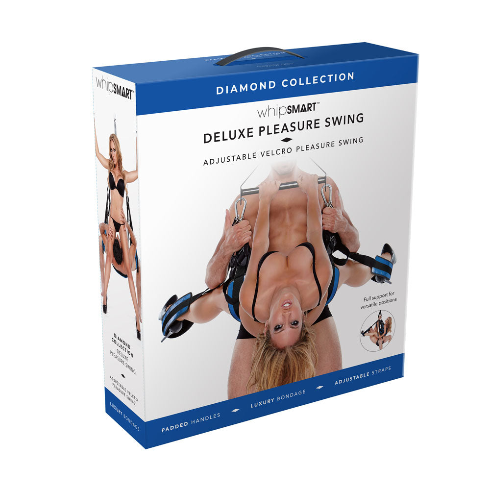 WhipSmart Diamond Deluxe Pleasure Swing - Blue - Blue Love Swing - Just for you desires