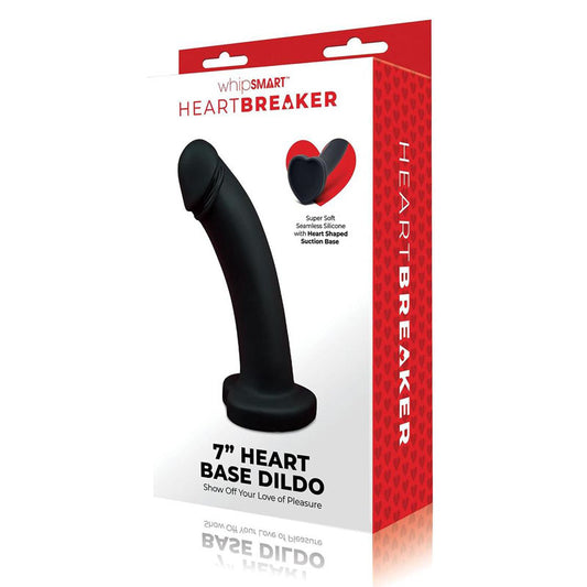 WhipSmart Heartbreaker 7'' Heart Base Dildo - Just for you desires