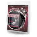 WhipSmart Japanese Silk Bondage Rope - 3 Metre - Black Rope with Bonus Nipple Clamps - Just for you desires