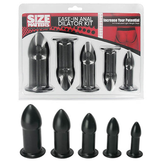 Size Matters Ease-in Anal Dilator Kit