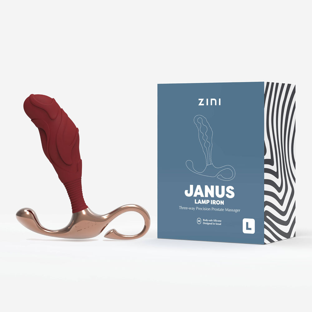Zini Janus Lamp Iron - Large - Red Large Prostate Massager - Just for you desires