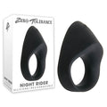 Zero Tolerance Night Rider - Black USB Rechargeable Cock Ring - Just for you desires