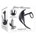 Zero Tolerance SADDLE UP - Black USB Rechargeable Vibrating Cock & Ball Rings - Just for you desires