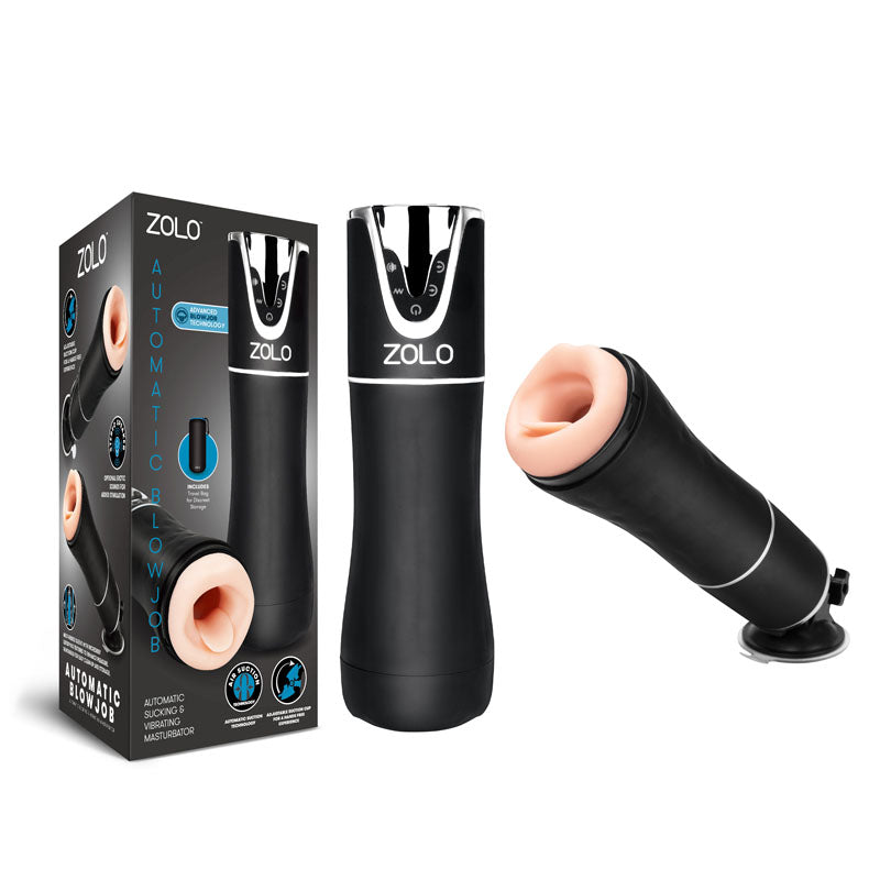 Zolo Automatic Blowjob - USB Rechargeable Auto Masturbator - Just for you desires