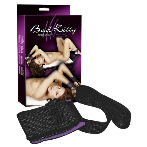 Bad Kitty purple box Hand and Ankle Cuffs - Just for you desires