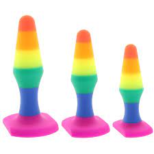 Rainbow Ready Anal Trainer Set - Just for you desires