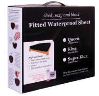 Black Waterproof Sheet Super King - Just for you desires