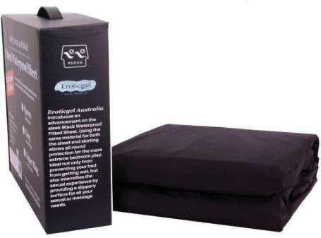 Black Waterproof  Sheet King Extreme Edition - Just for you desires